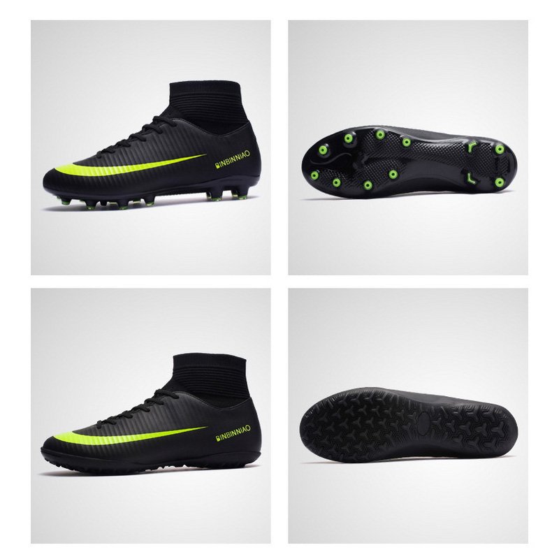 Men's soccer shoes outdoor soccer shoes sales men's sports shoes with nails