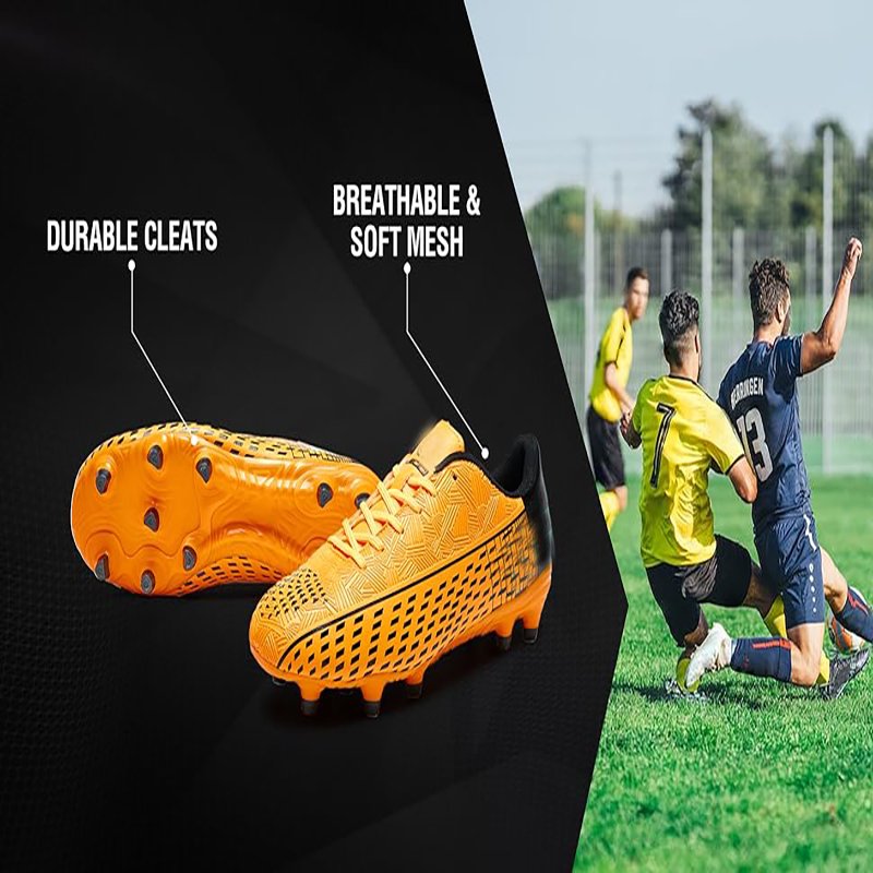 Hot selling Trend Lightweight Soft Comfortable Firm Rugby Boots Unisex Soccer Cleats Men Women Outdoor Football Shoes