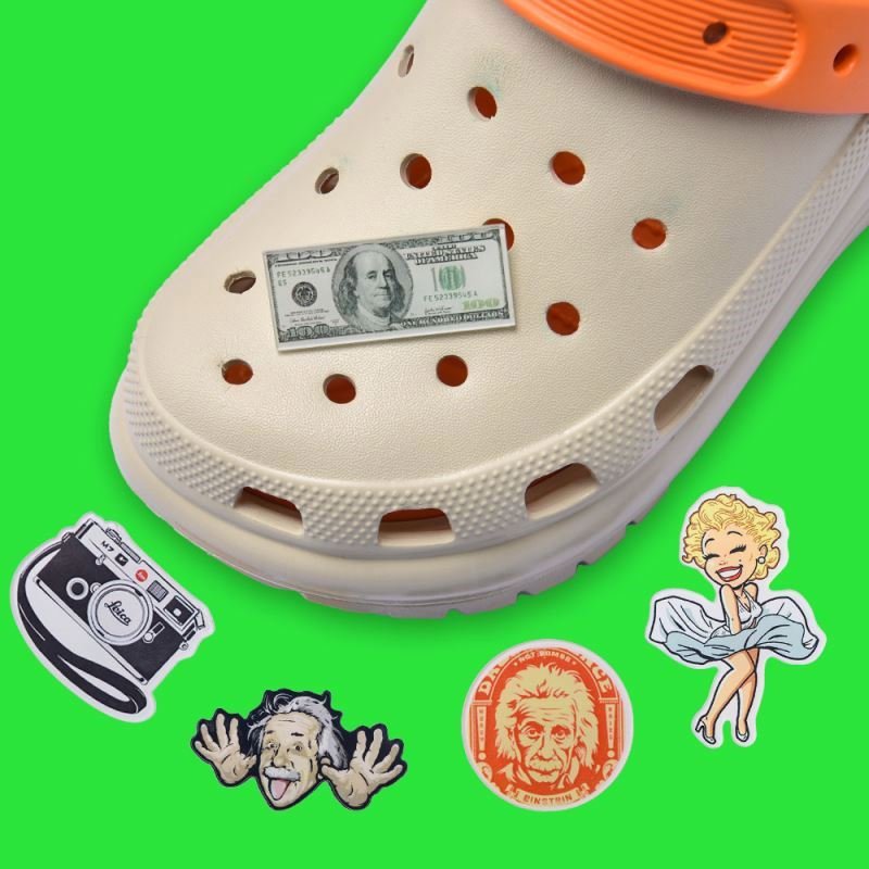 Wholesale Private Label acrylic charm cover Clip Stickers lucky charms straw topper acrylic guitar charm