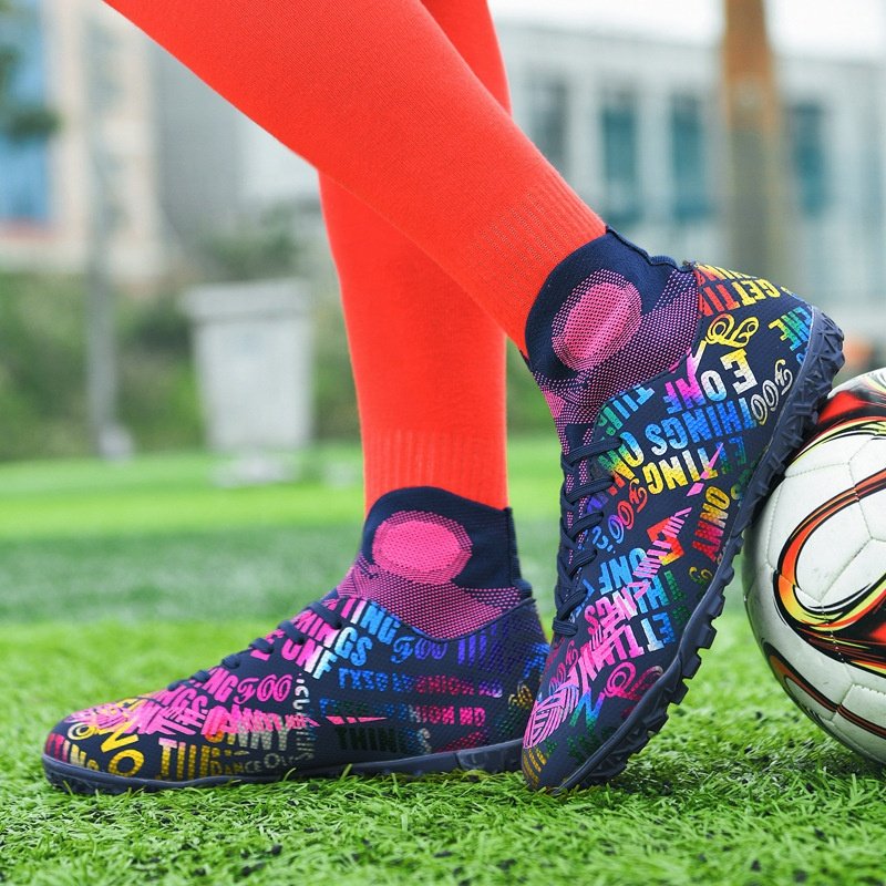 Outdoor Custom Breathable football shoes soccer shoes for men women sports shoes high quality