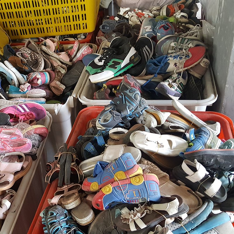 Wholesale used shoes kids second hand soccer shoes for children