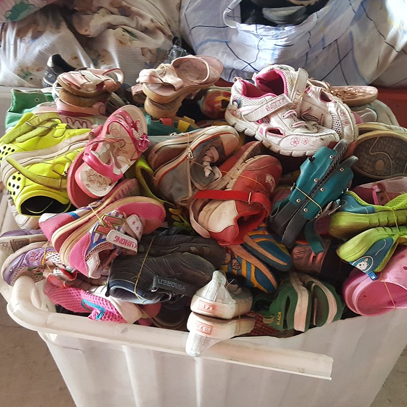 Wholesale used shoes kids second hand soccer shoes for children