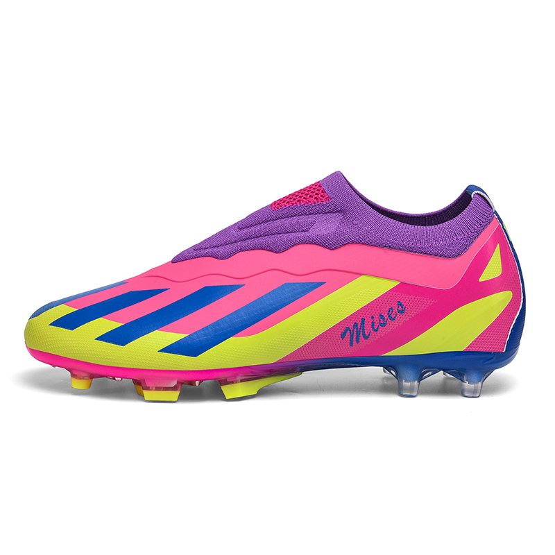 Kids Spike Football Shoes Sport Training Outdoor Soccer Shoes with Customizable Materials Rubber/EVA/PU/TPU Insoles All Seasons