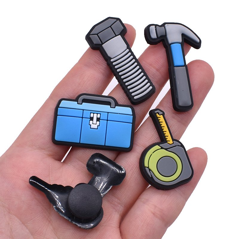 Soft PVC Shoes Flowers Soccer Charms Plastic Shoes DecorFlowers Ornaments Wholesale PVC Football Team Shoes AccessoriesClub Gift
