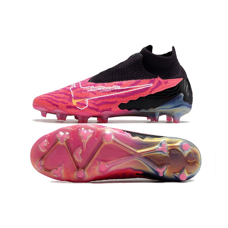 Quality Cleats Sport Outdoor Football Shoes tacos de futbol Soccer Shoes High-cut wholesale Football Soccer Boots
