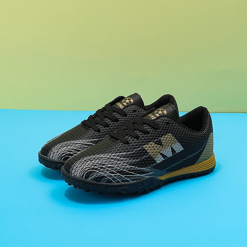 Soccer boots men's and women's Turf Low Top Shoes spiked short spike TF Sport competition training Running sneakers