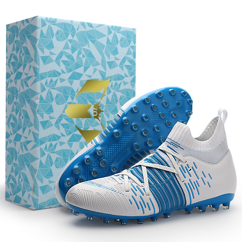 Men Professional Outdoor Sports CleatsTraining Children's Sport Shoes Male Ankle Boots Unisex Football Shoes