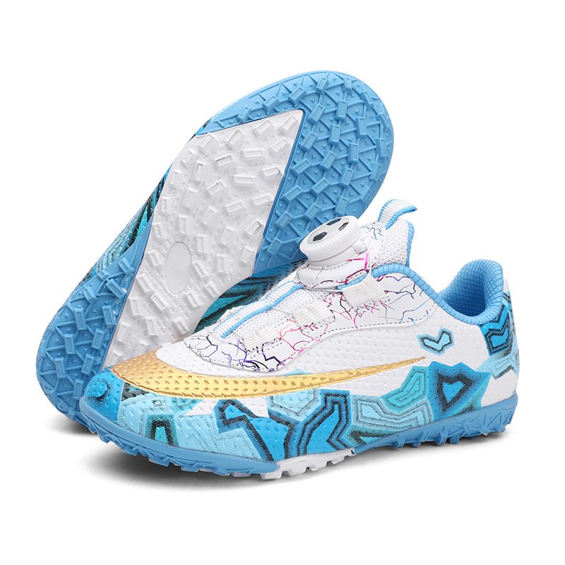 Football shoes, male broken nails, tf girls, AG spikes, indoor flat-bottomed training competition for children and primary shoes