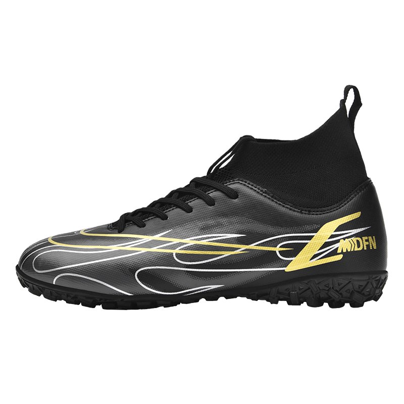 2024 Wholesale Soccer Shoes Full Knitted Waterproof Superfly Football Boots Shoes black Soccer Cleats