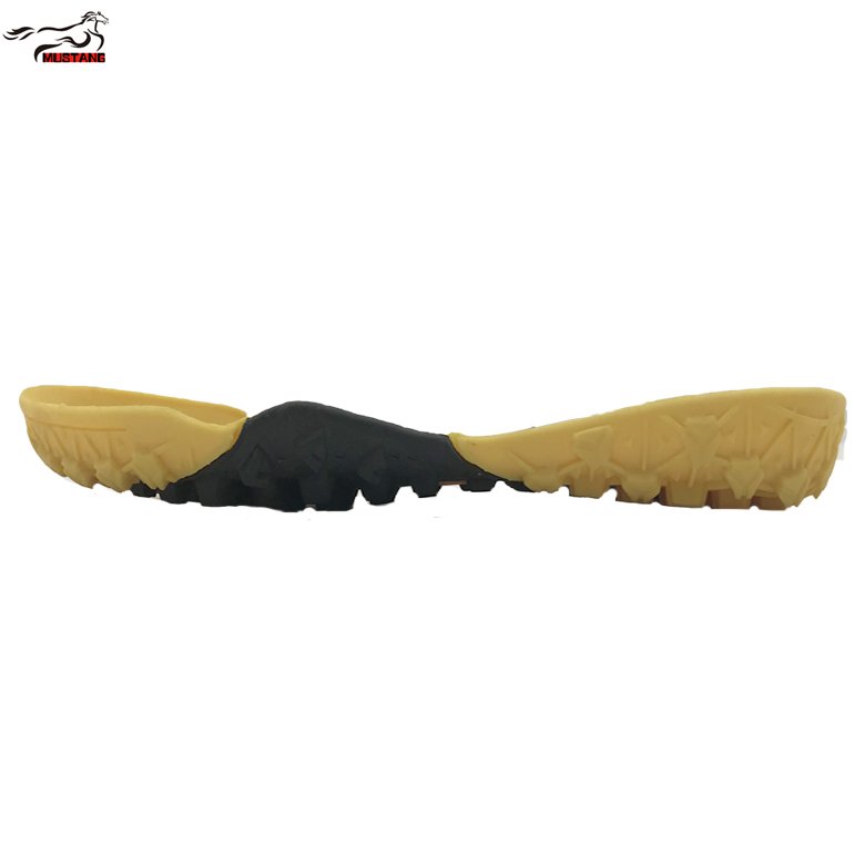 Mustang Hot Sale High Quality Factory Outdoor Football Sole Custom Design Soft Unisex Child Training Soccer Shoes TPR Sole
