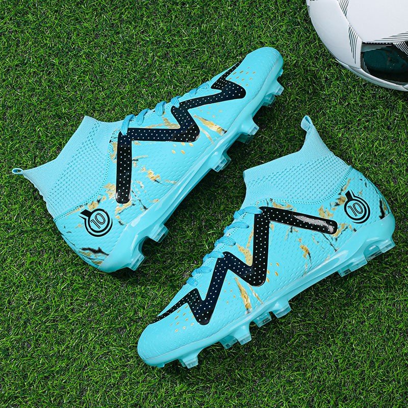 customize white and black pu upper football shoes low cut TPU sole soccer boot zapato de futbol bootbal for men and children