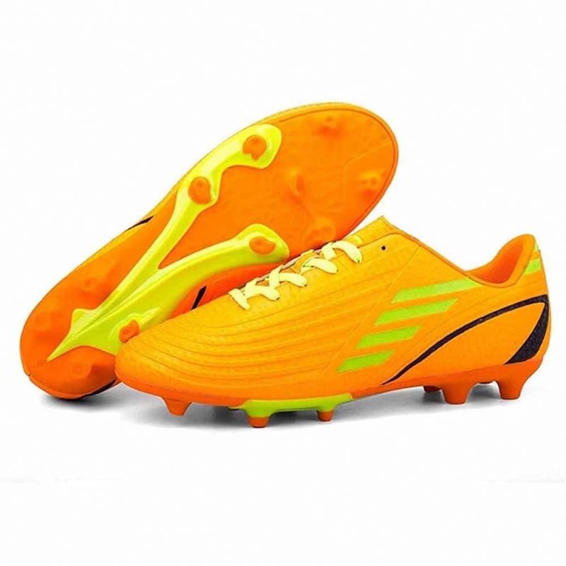 Wholesale Custom Own Outdoor Sport Train Boots round Toe Football Soccer Shoes for Summer Autumn Winter Seasons