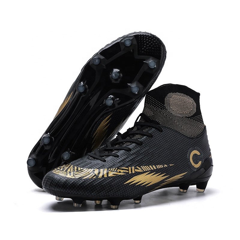 Wholesale high quality men's soccer shoes football sport shoes men
