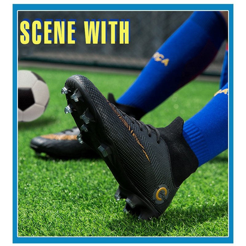 Wholesale high quality men's soccer shoes football sport shoes men