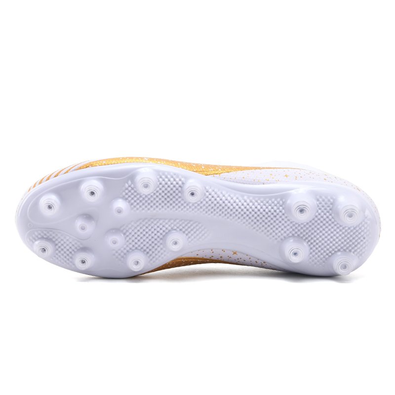 Customize Oem Youth Cheap Outdoor Artificial High Top Turf FG Boys Girls Soccer Cleats Women Football Soccer Shoes For Men