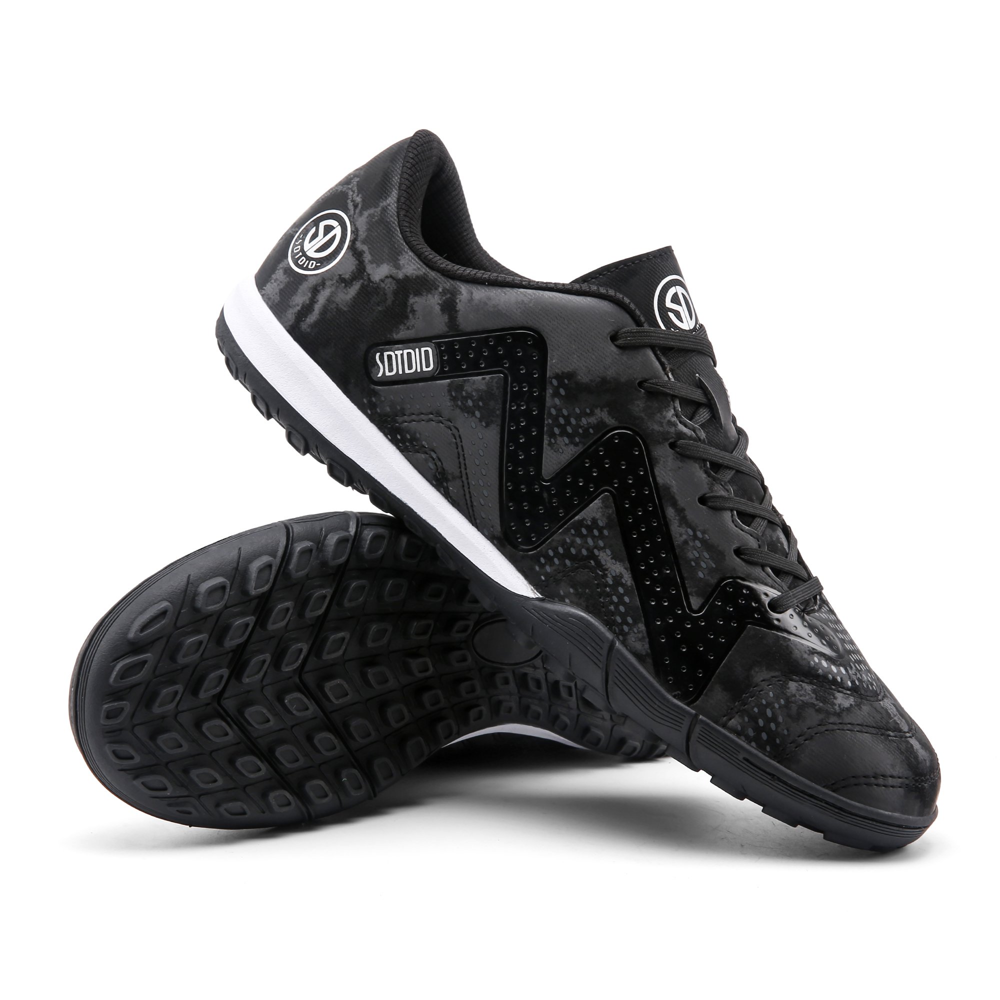 Customize Logo Plastic Indoor Studs Futsal High Ankle Soccer Cleats Soccer Shoes Boots For Men