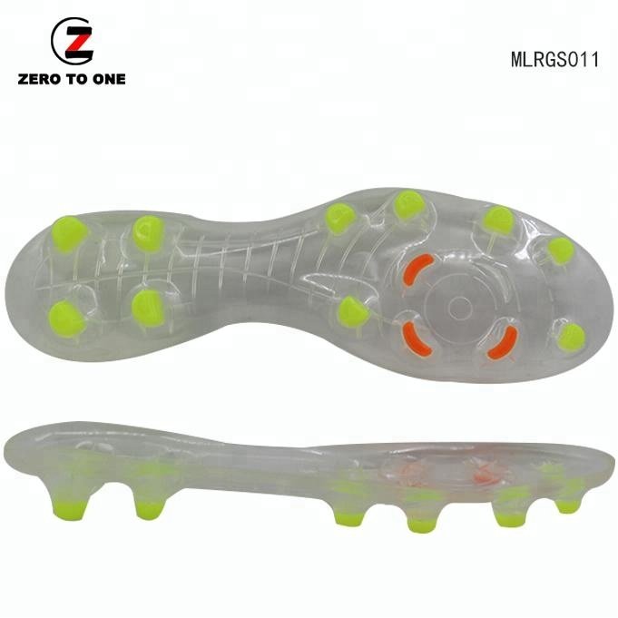 New Arrival Thin Spike TPU Men's Lightweight Soccer Sole Football Shoes Cheap Soccer Shoes Outsole