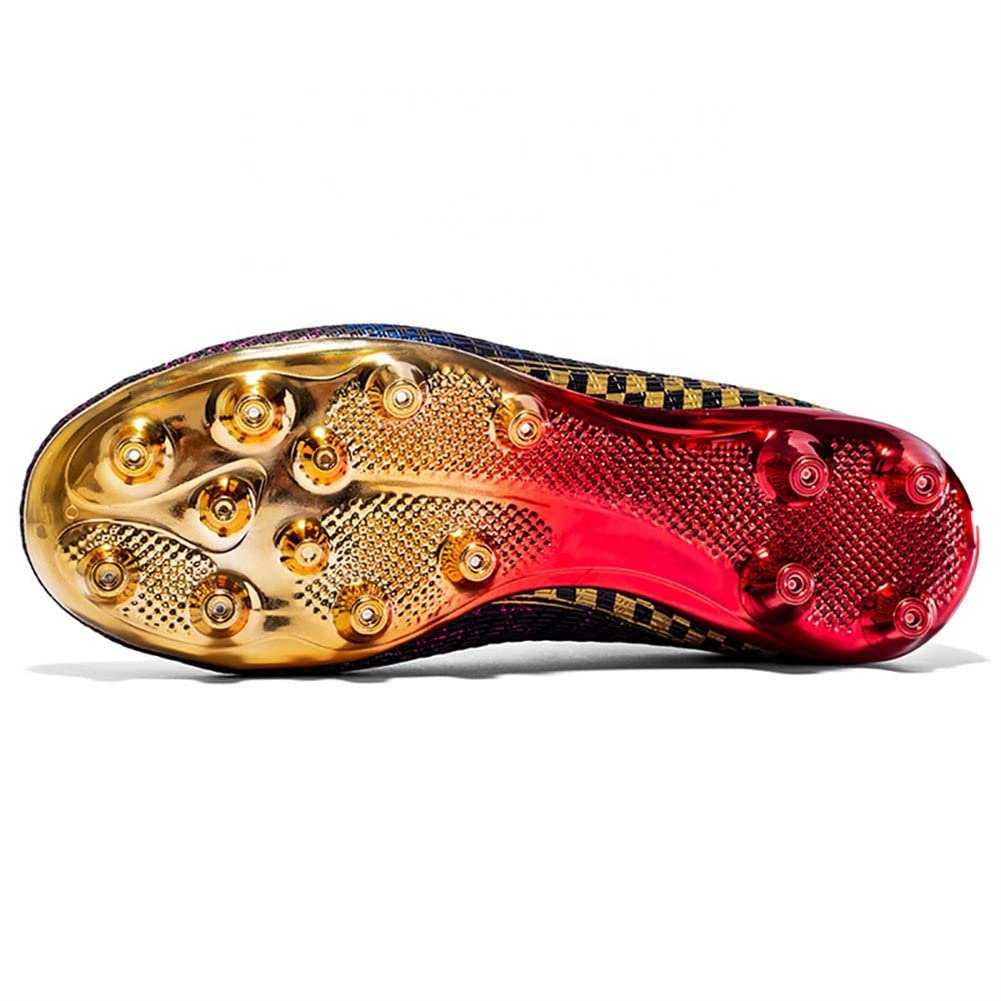 Soccer Boots Breathable Mesh Comfortable Lawn Anti-Slip Spike Wear-Resistant Football Cleats Shoes Men Soccer Boots
