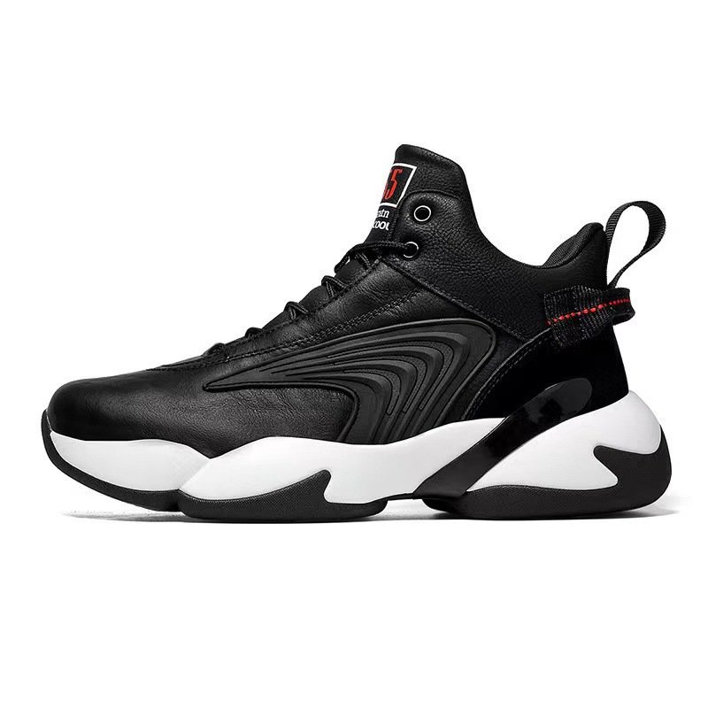 Autumn and winter new casual high-top sneakers dad shoes men's trendy sports basketball shoes men's sports running