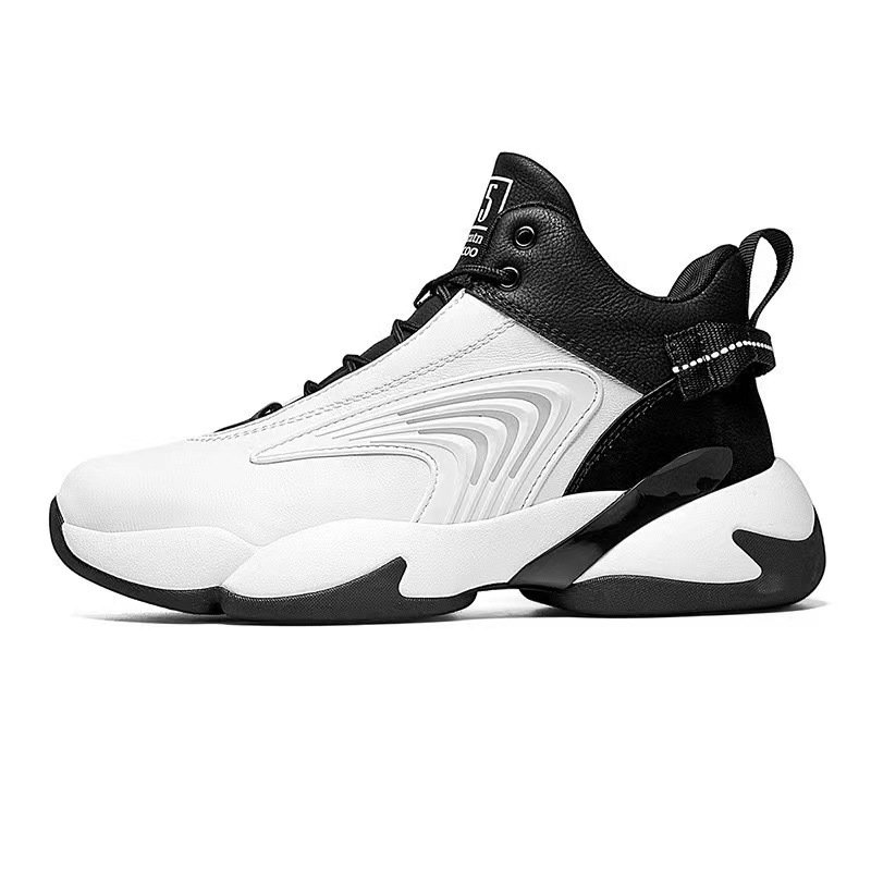Autumn and winter new casual high-top sneakers dad shoes men's trendy sports basketball shoes men's sports running