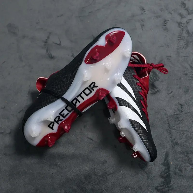 Hot Cleats Predator Archive Limited Edition FG Football Boots Soccer Shoes Cr7 Soccer Cleats Flying Woven Durable Football Shoes