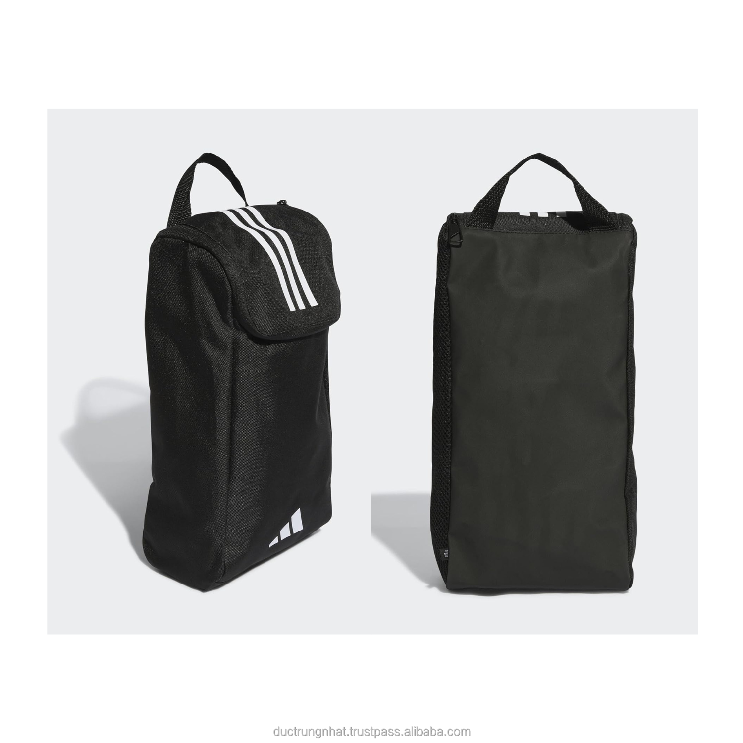 Factory Custom Logo Bag for Soccer Shoes Sport Dust Bags Non Woven Polyester Zipper Shoe Storage Unisex Shoe Bag Made in Vietnam