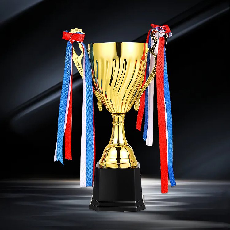 Customized High Football Soccer Award Trophy Gold Plated Champions Award Shoe Boot League Souvenir Cup Gift