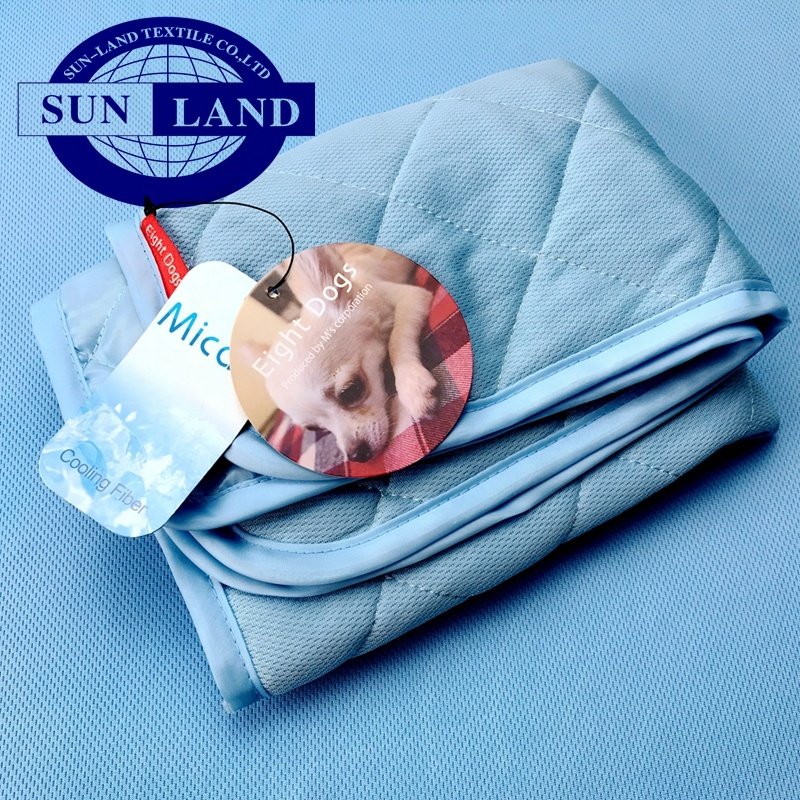 Summer hometextile material cooling quick dry moisture micax nylon poly knit birdeye mesh fabric