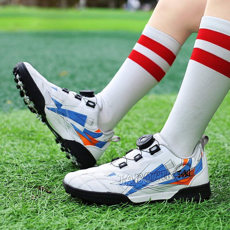 OEM Kids Football Shoes Sports Soccer Shoes Youth Training Student Foot Boots