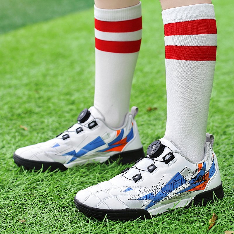 OEM Kids Football Shoes Sports Soccer Shoes Youth Training Student Foot Boots