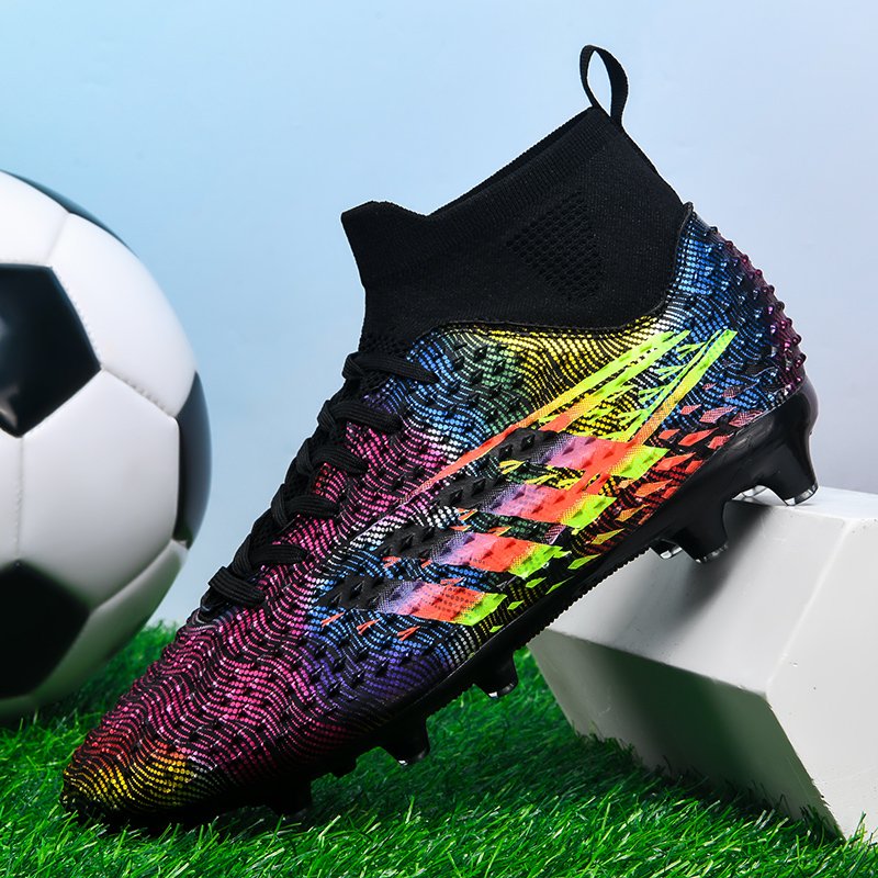 Newest Style Lightweight High Quality Sports Fashion Sneakers Anti Slip Breathable Brand Men's Professional Soccer Shoes