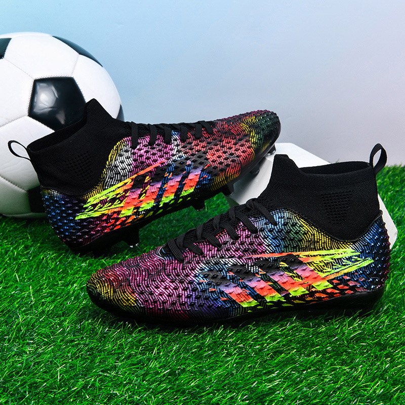 Newest Style Lightweight High Quality Sports Fashion Sneakers Anti Slip Breathable Brand Men's Professional Soccer Shoes