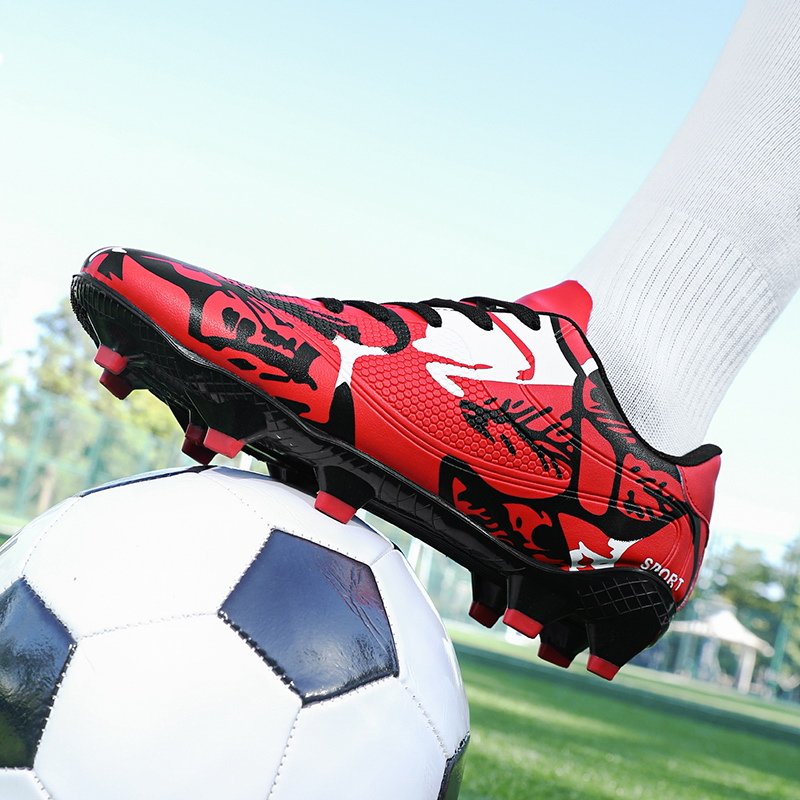2024 Factory Wholesale Soccer Football Boots Kids Boy Girl Sneakers Cleats Training Outdoor Football Shoes