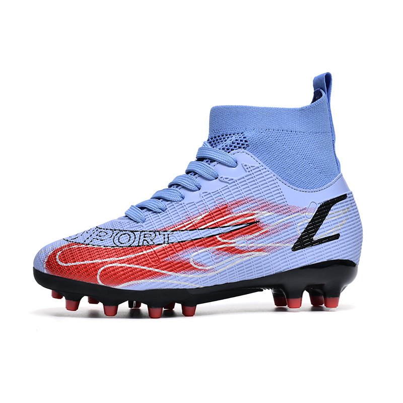 New fashion children sports shoes botines de futbol sports outdoor kid chaussures de football shoes boots