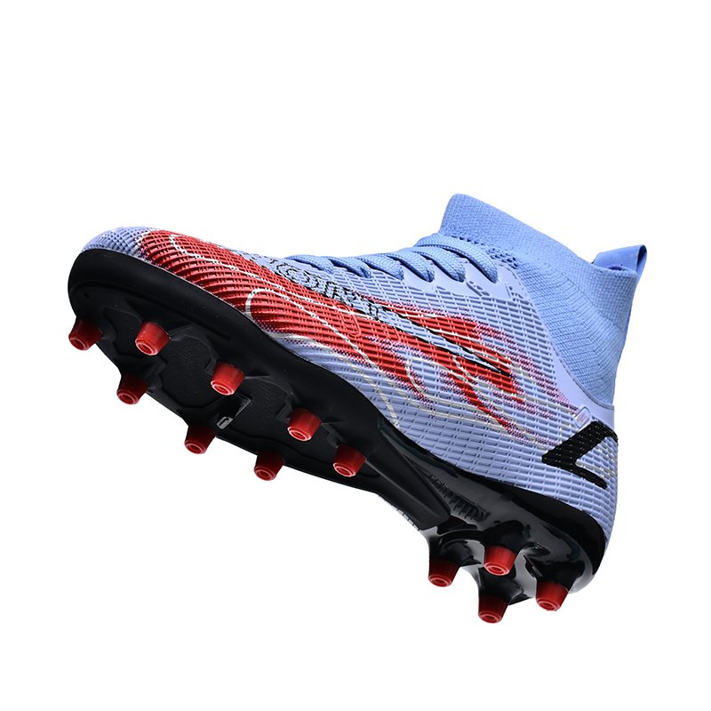 New fashion children sports shoes botines de futbol sports outdoor kid chaussures de football shoes boots