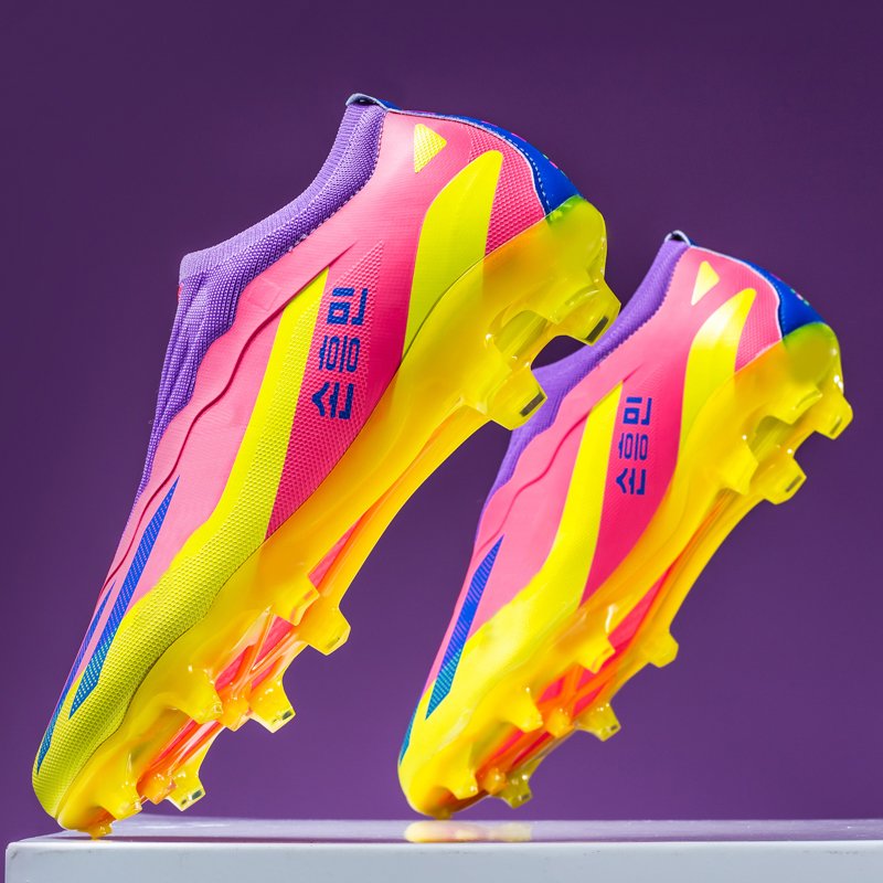 MT 2025 Professional Flat Sole Indoor Football Soccer Shoes Futsal Soccer Shoes Teenager Kids Soccer Training Sneaker