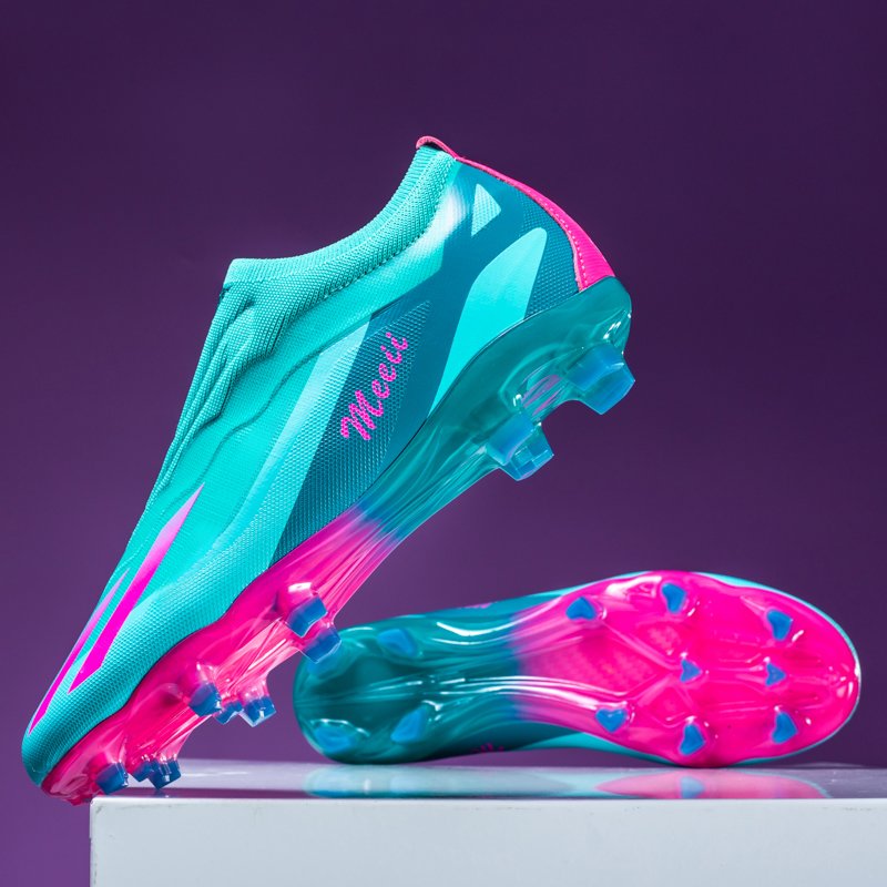 MT 2025 Professional Flat Sole Indoor Football Soccer Shoes Futsal Soccer Shoes Teenager Kids Soccer Training Sneaker