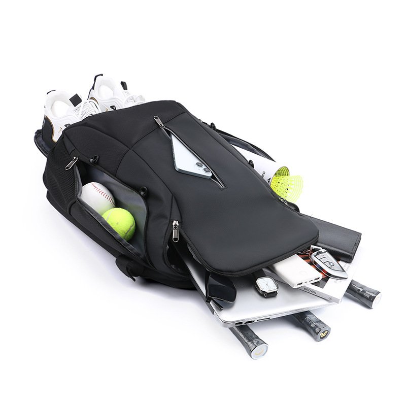Custom Basketball Equipment Backpack Volleyball Training Bag With External Ball Net and Shoe Compartment for Soccer
