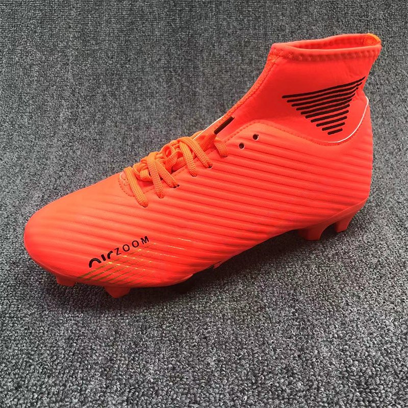 Mammon Men Professional Football Boots Kids Boys Tf Fg Golden Soccer Shoes Cleats Sport Sneakers