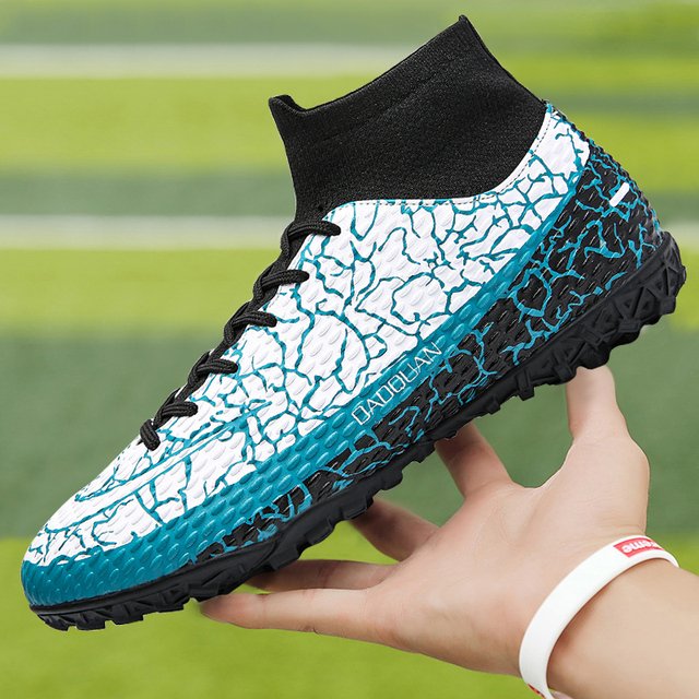 Size 35-47 Indoor Turf Soccer Shoes Men Sneakers Original Football Boots AG TF Kids Soccer Cleats Training Shoes