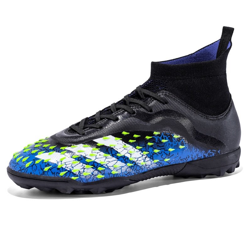 High-quality high-top soccer boots men's women's adult soccer training shoes long spikes broken spikes features cheap