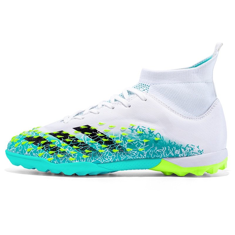 High-quality high-top soccer boots men's women's adult soccer training shoes long spikes broken spikes features cheap