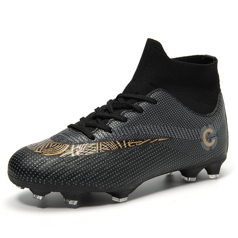 Football Shoes High top Lace Up Soccer Football Boots FG HG TF Team Sports Boy's Girls' Men's Women's Adult Children's Footwear