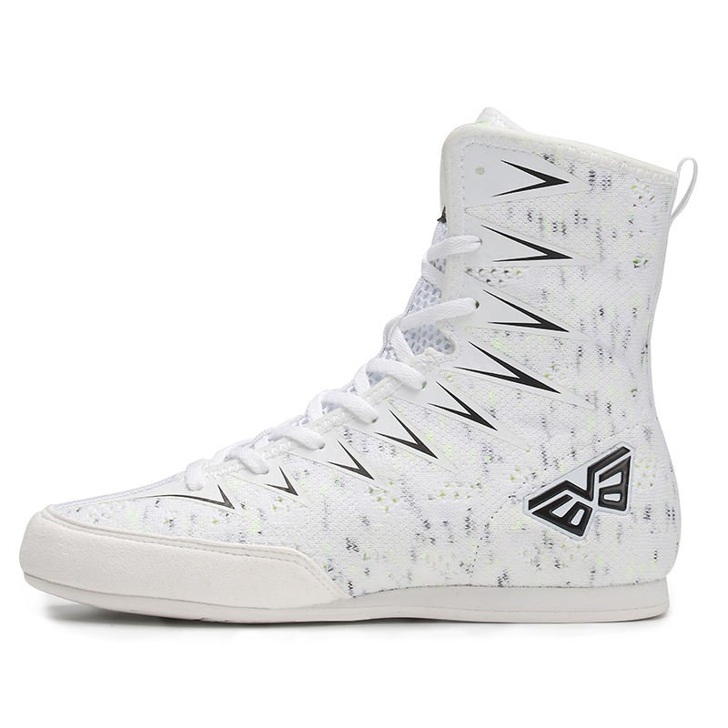 Custom Professional High-top Leather Boots Boxing Shoes For Men Women