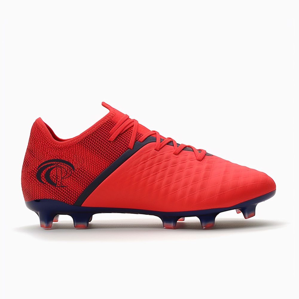 Manufacturer Custom Oem Cheap Leather Soccer Cleats Breathable Turf Fashion Futsal Football Boots