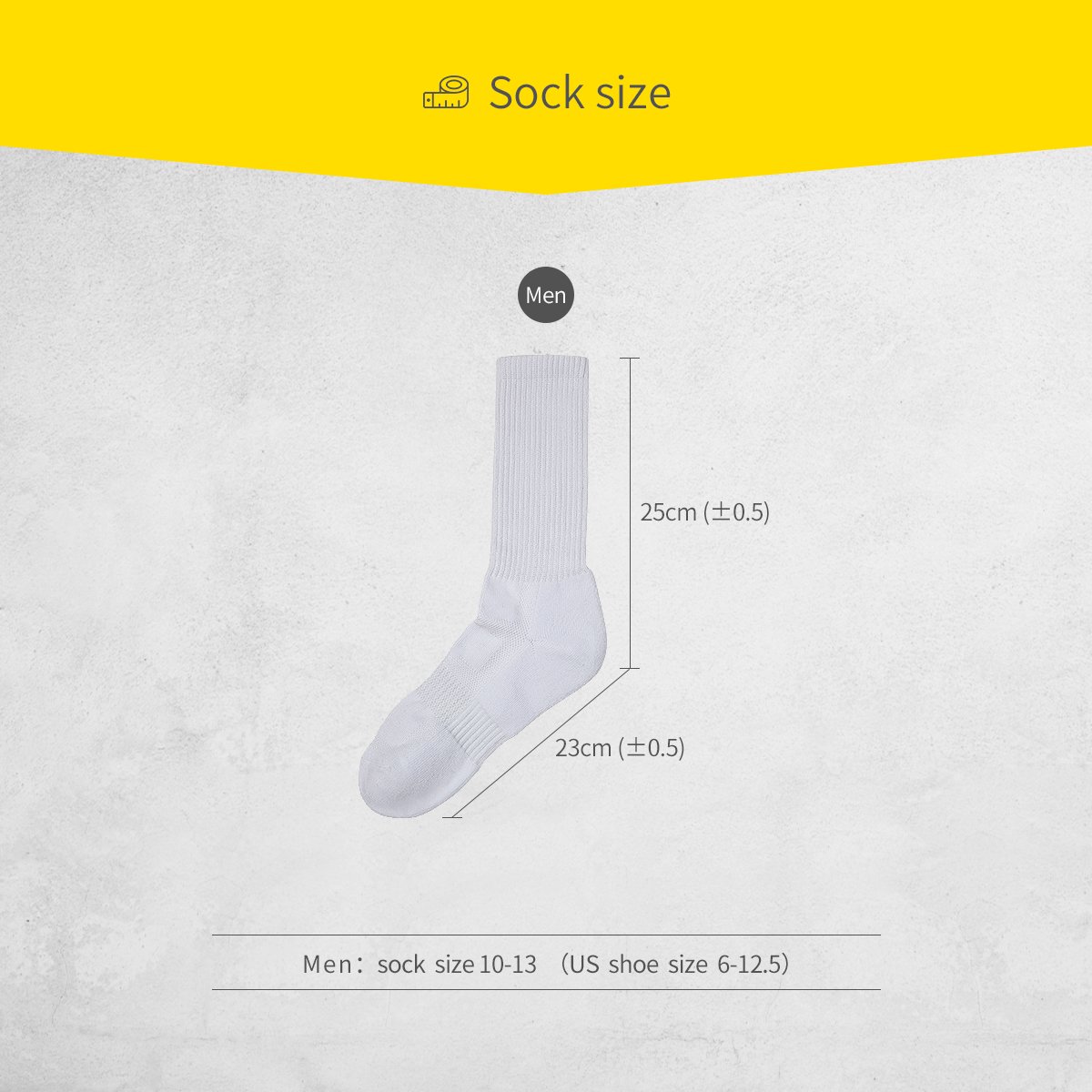 White Cotton Arch Support Black Custom Logo Sports Socks