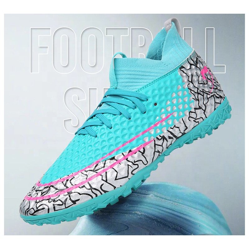 Factory Customize Training Football Shoes for Student High Ankle Big or Little Boys Big Size 47 For Mens Soccer boots