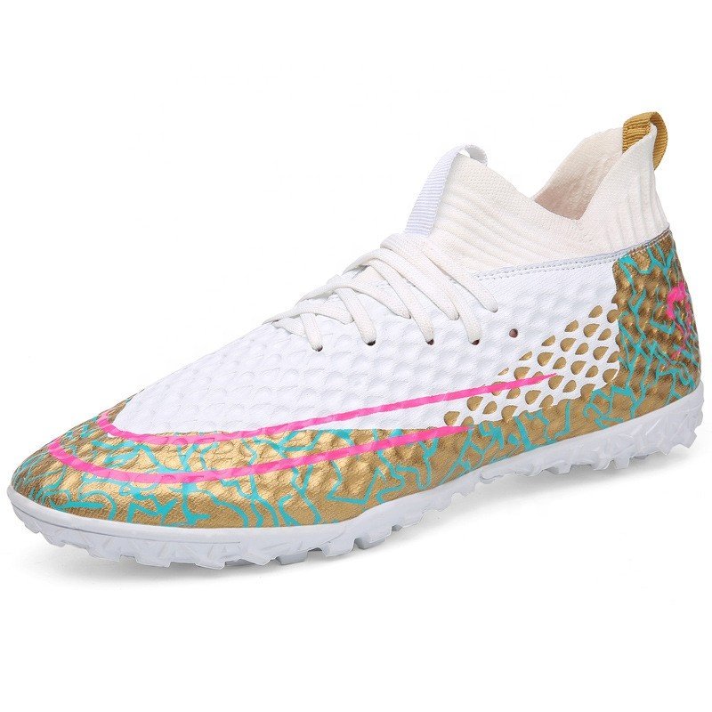 Factory Customize Training Football Shoes for Student High Ankle Big or Little Boys Big Size 47 For Mens Soccer boots