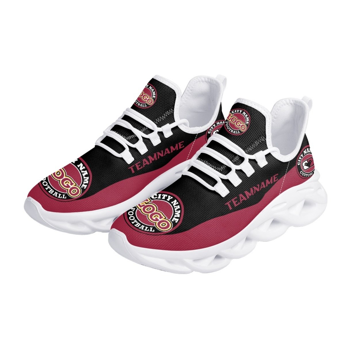 With Box Trademark Soccer American Football Team Logo Printed Basketball Sport Sneaker Women Mens Casual Shoes