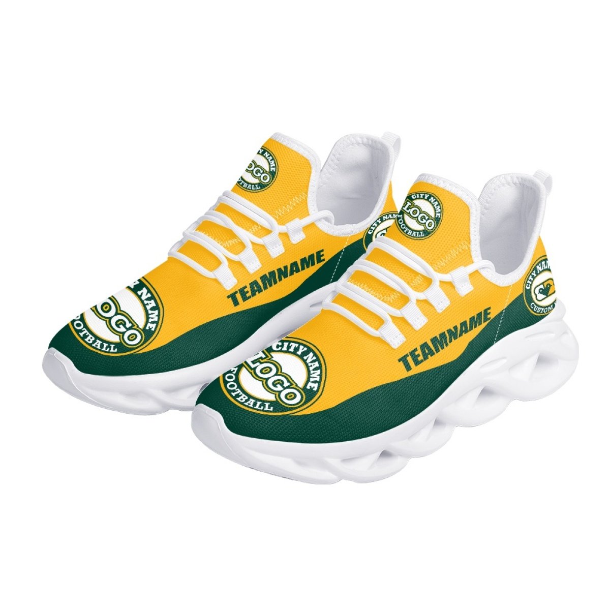 With Box Trademark Soccer American Football Team Logo Printed Basketball Sport Sneaker Women Mens Casual Shoes